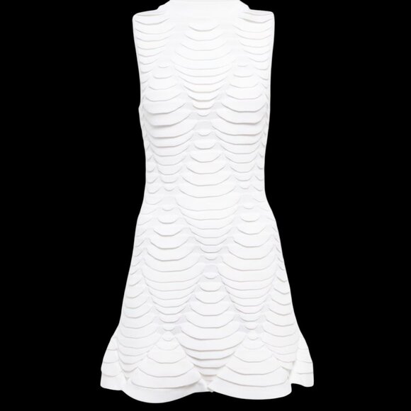 LATEST MODEL Alaïa Sleeveless mini dress Size 42FR, M/L US NEW - Picture 10 of 13